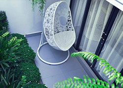 Landmark King with Private Garden View